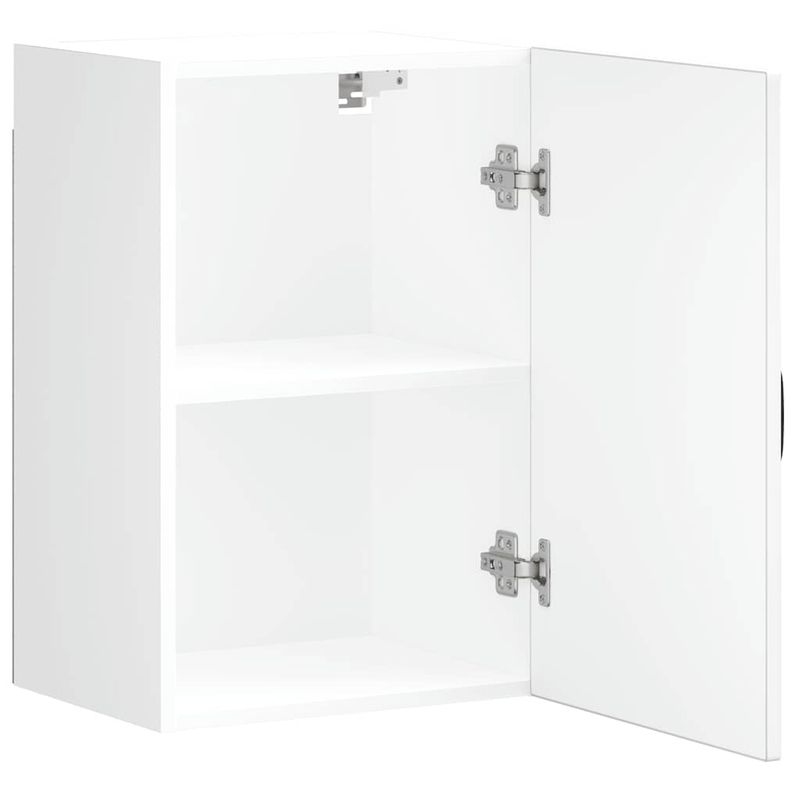 Casa si Gradina - Mobilier - Comode si corpuri - Corpuri bucatarie - Dulap de bucatarie "Kalmar" din lemn prelucrat alb lucios, mărime 40x31x60 cm, model 1x dulap de perete (1 ușă) - Infinity.ro
