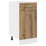 Casa si Gradina - Mobilier - Comode si corpuri - Corpuri bucatarie - Set dulapuri bucatarie 11 piese Artisan Stejar lemn prelucrat - Infinity.ro