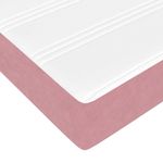 Casa si Gradina - Mobilier - Paturi si accesorii - Paturi - Cadru de pat otoman cu saltea roz 120x190 cm catifea - Infinity.ro
