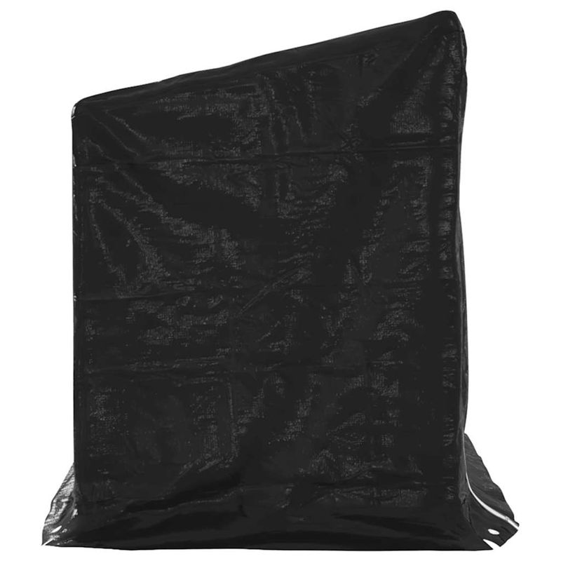 Casa si Gradina - Termice - Sobe, Seminee si accesorii - Accesorii seminee si sobe - Raft pentru lemn de foc cu capac de ploaie otel galvanizat, mărime 200.5x80.5x110.5 cm - Infinity.ro