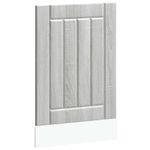 Electronice si Electrocasnice - Masini de spalat vase - Accesorii masini de spalat vase - Panou pentru masina de spalat vase „Lucca” Lemn Sonoma gri, mărime 45x1.5x67 cm - Infinity.ro