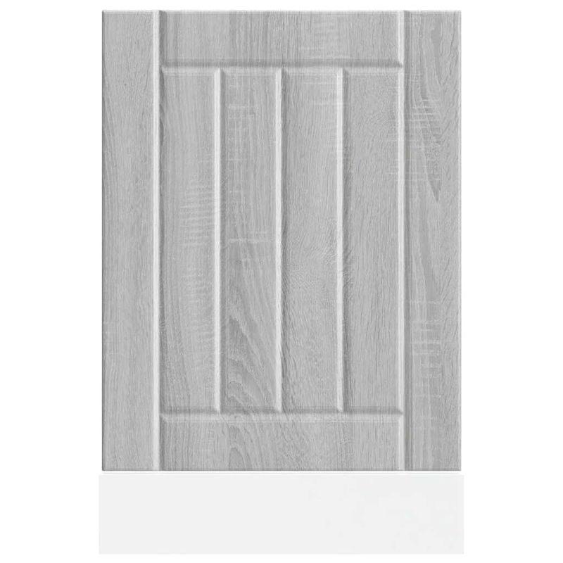 Electronice si Electrocasnice - Masini de spalat vase - Accesorii masini de spalat vase - Panou pentru masina de spalat vase „Lucca” Lemn Sonoma gri, mărime 45x1.5x67 cm - Infinity.ro