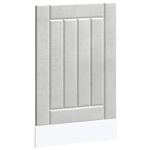Electronice si Electrocasnice - Masini de spalat vase - Accesorii masini de spalat vase - Panou pentru masina spalat vase Lucca Lemn prelucrat gri beton, mărime 45x1.5x67 cm - Infinity.ro
