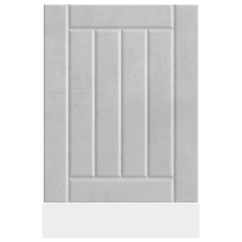 Electronice si Electrocasnice - Masini de spalat vase - Accesorii masini de spalat vase - Panou pentru masina spalat vase Lucca Lemn prelucrat gri beton, mărime 45x1.5x67 cm - Infinity.ro