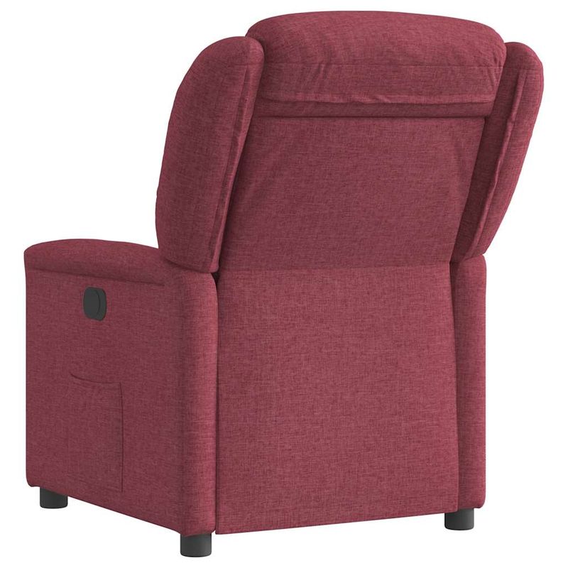 Casa si Gradina - Mobilier - Scaune si fotolii - Fotolii - Fotoliu rabatabil, rosu vin, material textil - Infinity.ro