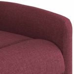 Casa si Gradina - Mobilier - Scaune si fotolii - Fotolii - Fotoliu rabatabil, rosu vin, material textil - Infinity.ro