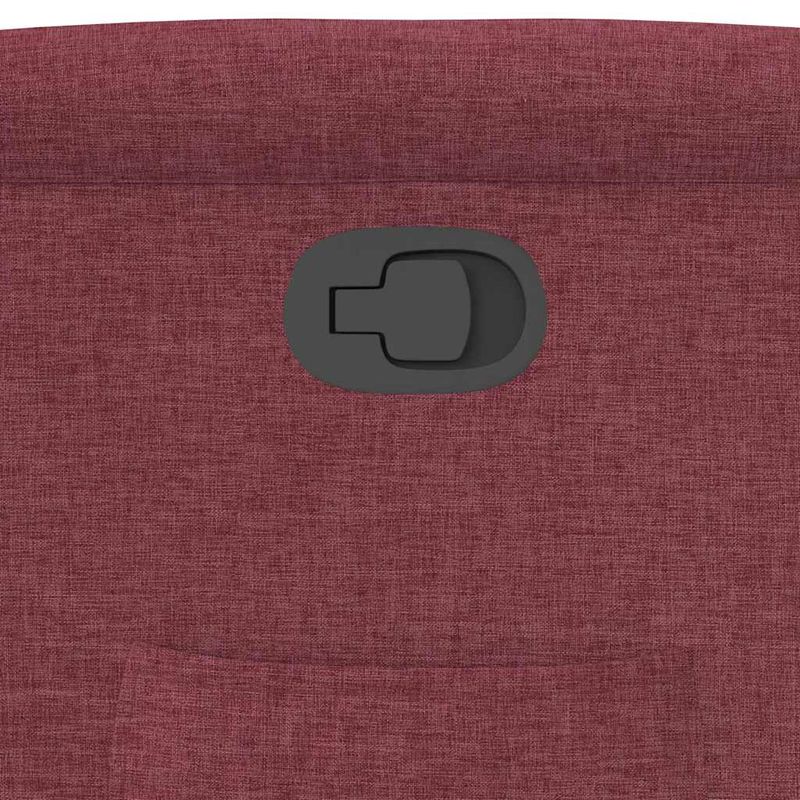 Casa si Gradina - Mobilier - Scaune si fotolii - Fotolii - Fotoliu rabatabil, rosu vin, material textil - Infinity.ro