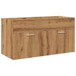 Casa si Gradina - Mobilier - Seturi de mobilier - Seturi baie - Set mobilier de baie, 5 piese, stejar artizanal, lemn prelucrat - Infinity.ro