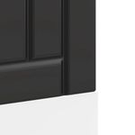 Electronice si Electrocasnice - Masini de spalat vase - Accesorii masini de spalat vase - Panou pentru masina de spalat vase „Lucca” lemn negru prelucrat, mărime 60x1.5x67 cm - Infinity.ro