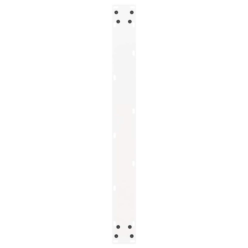 Casa si Gradina - Mobilier - Feronerie si accesorii mobila - Picioare masuta cafea in forma U 3 buc alb 90x(72-73) cm otel - Infinity.ro