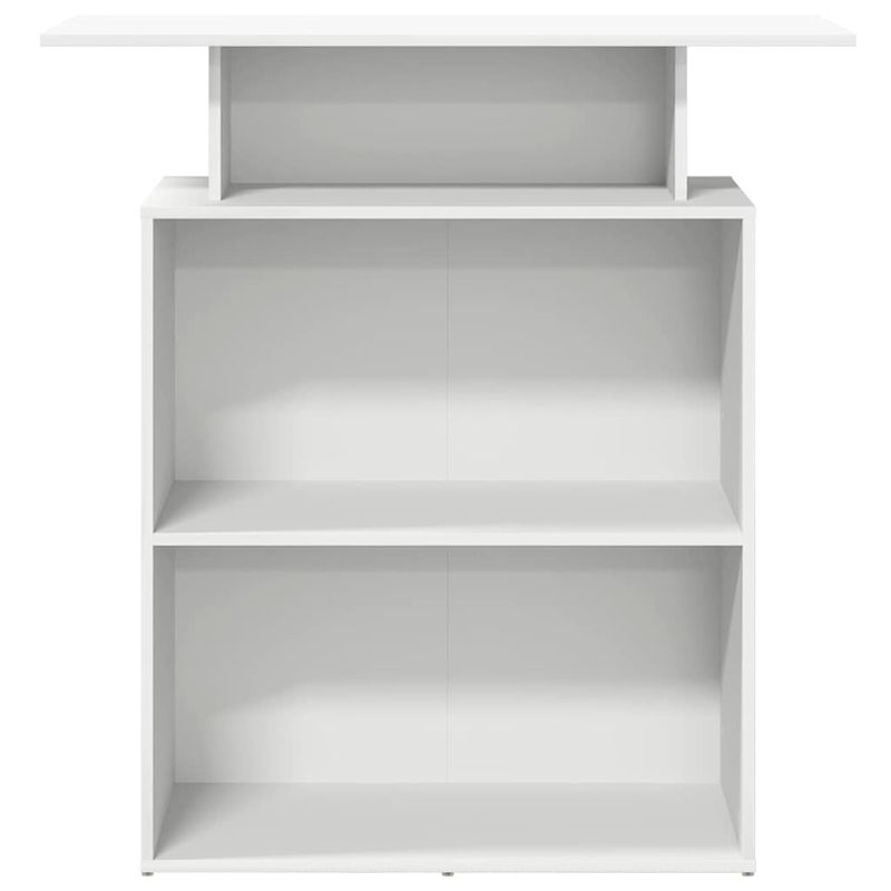 Casa si Gradina - Mobilier - Mese si birouri - Birouri - Birou de receptie alb 100x40x104 cm din lemn prelucrat - Infinity.ro