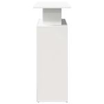Casa si Gradina - Mobilier - Mese si birouri - Birouri - Birou de receptie alb 100x40x104 cm din lemn prelucrat - Infinity.ro