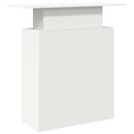 Casa si Gradina - Mobilier - Mese si birouri - Birouri - Birou de receptie alb 100x40x104 cm din lemn prelucrat - Infinity.ro