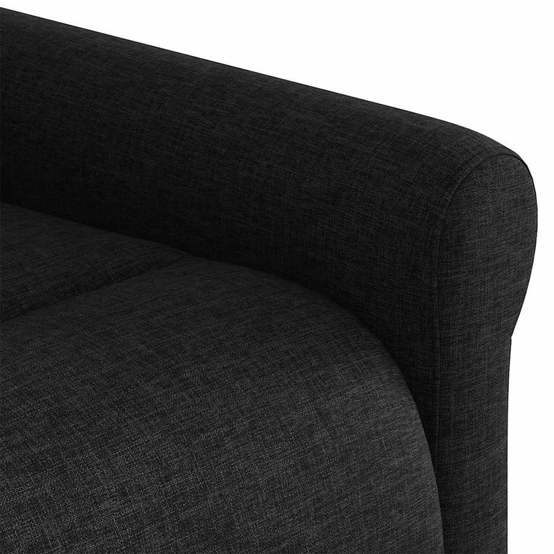 Ingrijire personala si Cosmetice - Sanatate si wellness - Articole wellness - Fotolii de masaj - Fotoliu de masaj rabatabil, negru, material textil - Infinity.ro