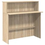 Casa si Gradina - Mobilier - Mese si birouri - Birouri - Birou de receptie Stejar Sonoma 100x50x103,5 cm Lemn prelucrat - Infinity.ro
