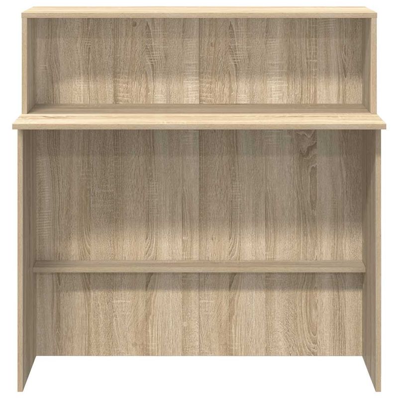 Casa si Gradina - Mobilier - Mese si birouri - Birouri - Birou de receptie Stejar Sonoma 100x50x103,5 cm Lemn prelucrat - Infinity.ro