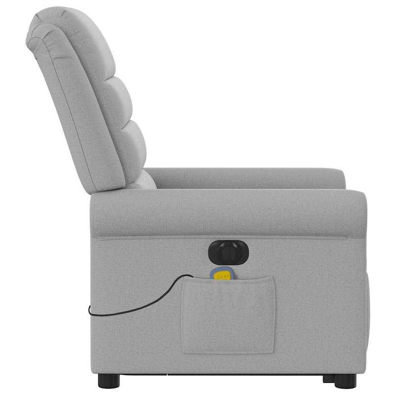 Ingrijire personala si Cosmetice - Sanatate si wellness - Articole wellness - Fotolii de masaj - Scaun electric pentru masaj picioare in picioare stofa gri nor - Infinity.ro
