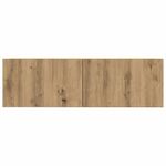Casa si Gradina - Mobilier - Seturi de mobilier - Seturi living - Set dulap TV 5 piese montat pe perete Stejar artizanal - Infinity.ro
