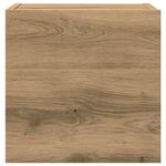 Casa si Gradina - Mobilier - Seturi de mobilier - Seturi living - Set dulap TV 5 piese montat pe perete Stejar artizanal - Infinity.ro