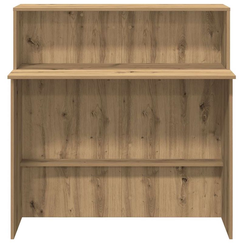 Casa si Gradina - Mobilier - Mese si birouri - Birouri - Birou de receptie Stejar Artisan 100x50x103,5 cm Lemn prelucrat - Infinity.ro