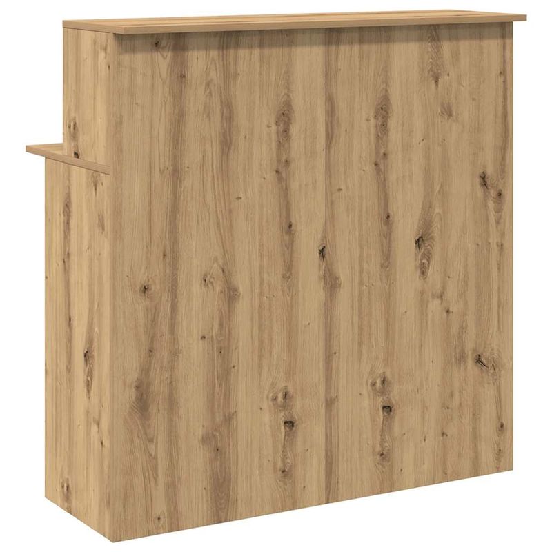 Casa si Gradina - Mobilier - Mese si birouri - Birouri - Birou de receptie Stejar Artisan 100x50x103,5 cm Lemn prelucrat - Infinity.ro