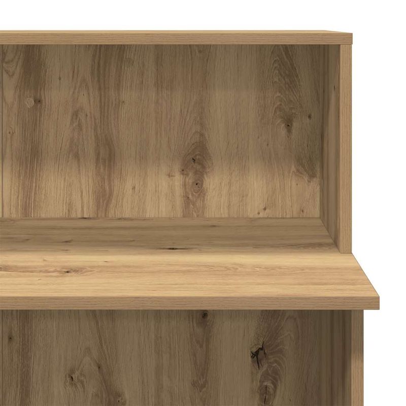 Casa si Gradina - Mobilier - Mese si birouri - Birouri - Birou de receptie Stejar Artisan 100x50x103,5 cm Lemn prelucrat - Infinity.ro