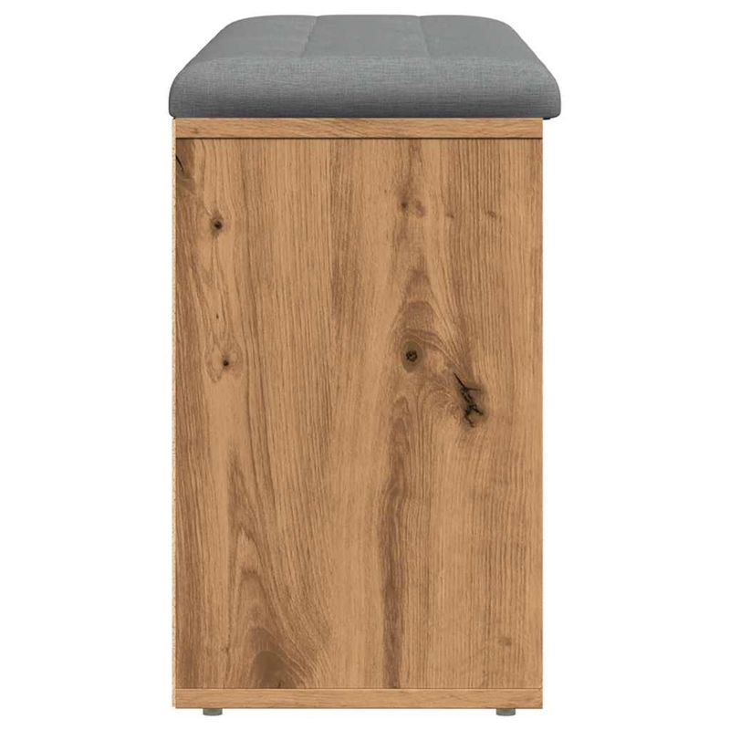 Casa si Gradina - Mobilier - Organizare si depozitare - Bancute - Banca de pantofi Stejar artizanal, 102x32x50 cm lemn prelucrat - Infinity.ro