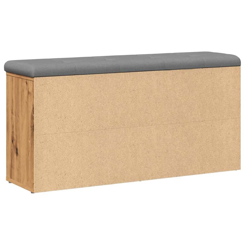 Casa si Gradina - Mobilier - Organizare si depozitare - Bancute - Banca de pantofi Stejar artizanal, 102x32x50 cm lemn prelucrat - Infinity.ro