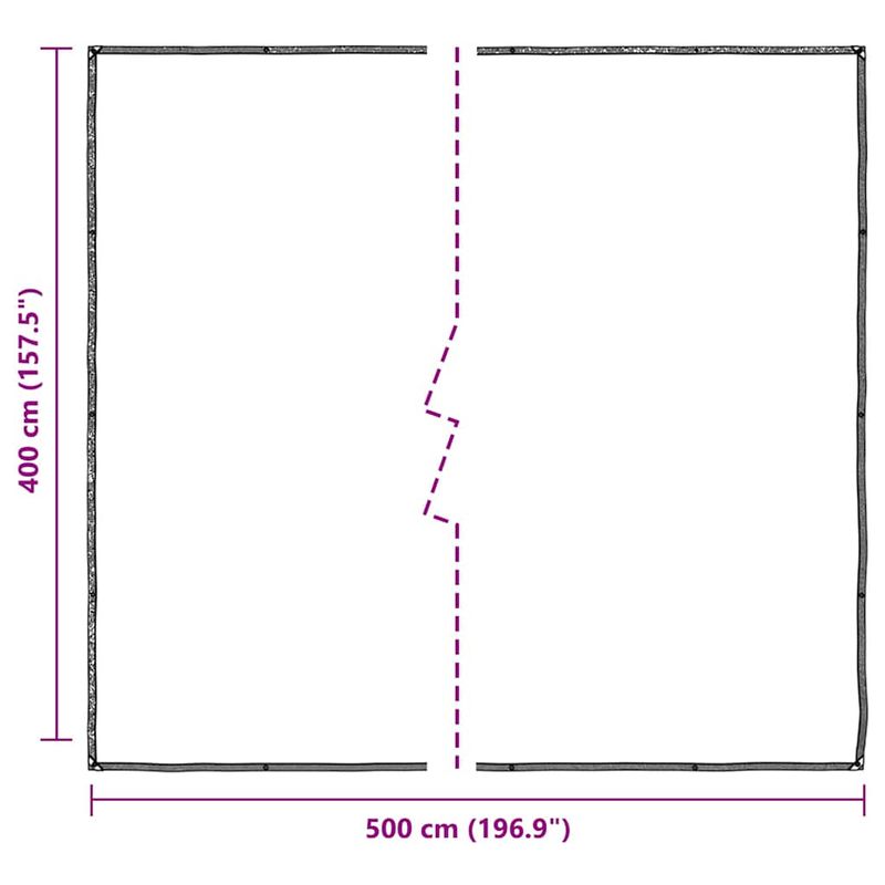 Casa si Gradina - Gradina si terasa - Umbrele si pavilioane - Pavilioane - Prelata transparenta cu ochiuri 4x5 m polietilena - Infinity.ro