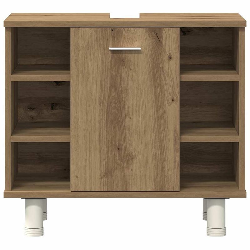 Casa si Gradina - Mobilier - Seturi de mobilier - Seturi baie - Set mobilier de baie, 3 piese, stejar artizanal, lemn prelucrat - Infinity.ro
