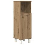 Casa si Gradina - Mobilier - Seturi de mobilier - Seturi baie - Set mobilier de baie, 3 piese, stejar artizanal, lemn prelucrat - Infinity.ro