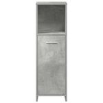 Casa si Gradina - Mobilier - Seturi de mobilier - Seturi baie - Set mobilier de baie, 3 piese, gri beton, lemn compozit - Infinity.ro
