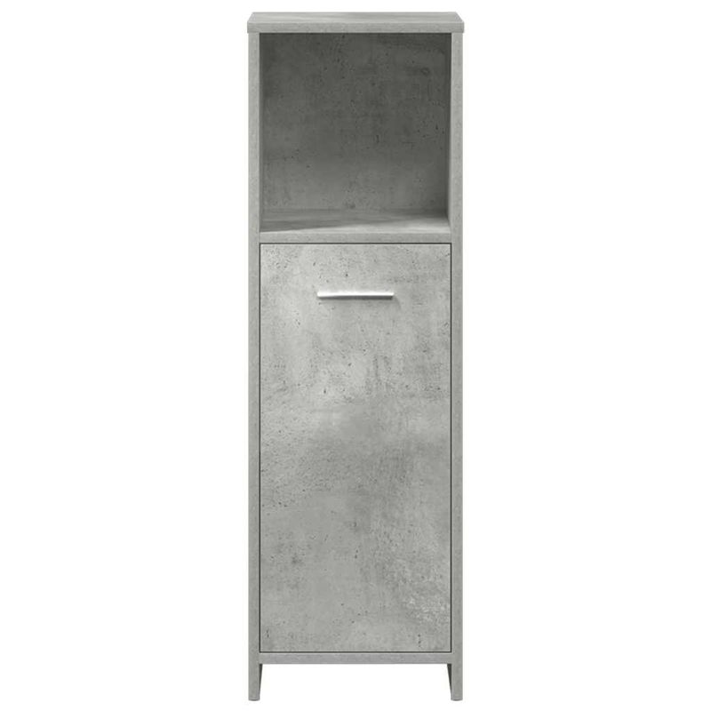 Casa si Gradina - Mobilier - Seturi de mobilier - Seturi baie - Set mobilier de baie, 3 piese, gri beton, lemn compozit - Infinity.ro