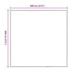 Casa si Gradina - Gradina si terasa - Umbrele si pavilioane - Pavilioane - Prelata transparenta cu ochiuri 8x8 m polietilena - Infinity.ro