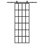 Casa si Gradina - Constructii - Usi interior, exterior si garaj - Usi interior - Usa glisanta cu set feronerie, 76x205 cm, sticla ESG/aluminiu - Infinity.ro