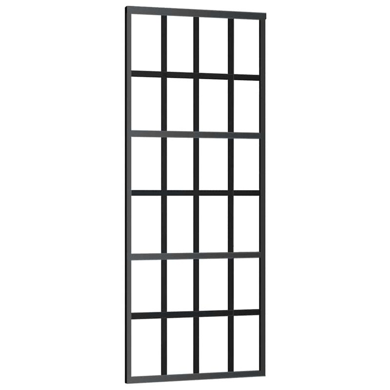 Casa si Gradina - Constructii - Usi interior, exterior si garaj - Usi interior - Usa glisanta cu set feronerie, 76x205 cm, sticla ESG/aluminiu - Infinity.ro