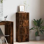 Casa si Gradina - Mobilier - Biblioteci si rafturi - Biblioteci - Biblioteca, stejar fumuriu, 40x24x102 cm, lemn prelucrat - Infinity.ro