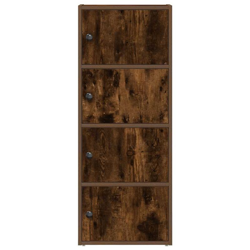 Casa si Gradina - Mobilier - Biblioteci si rafturi - Biblioteci - Biblioteca, stejar fumuriu, 40x24x102 cm, lemn prelucrat - Infinity.ro