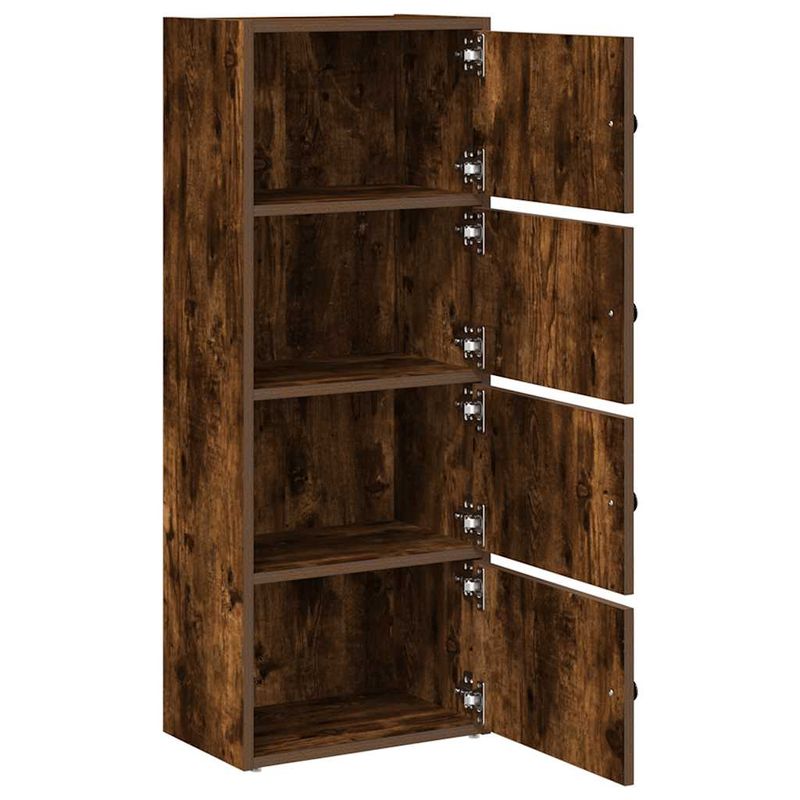 Casa si Gradina - Mobilier - Biblioteci si rafturi - Biblioteci - Biblioteca, stejar fumuriu, 40x24x102 cm, lemn prelucrat - Infinity.ro