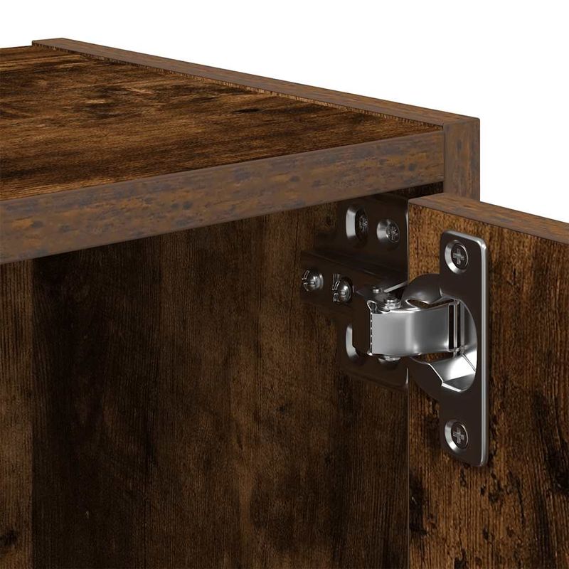 Casa si Gradina - Mobilier - Biblioteci si rafturi - Biblioteci - Biblioteca, stejar fumuriu, 40x24x102 cm, lemn prelucrat - Infinity.ro