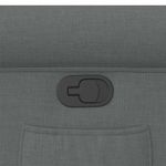 Casa si Gradina - Mobilier - Scaune si fotolii - Fotolii - Fotoliu rabatabil, gri inchis, material textil - Infinity.ro