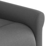 Casa si Gradina - Mobilier - Scaune si fotolii - Fotolii - Fotoliu rabatabil, gri inchis, material textil - Infinity.ro