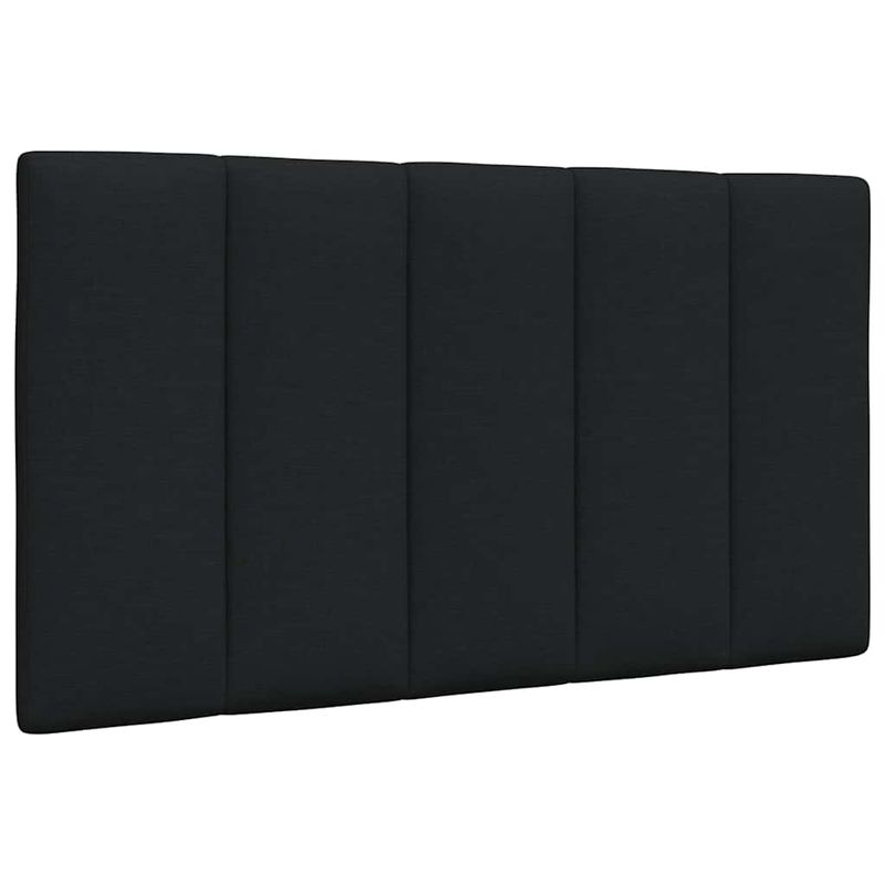 Casa si Gradina - Mobilier - Paturi si accesorii - Paturi - Cadru pat fara saltea tesatura neagra 90x200 cm - Infinity.ro