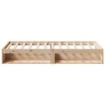Casa si Gradina - Mobilier - Paturi si accesorii - Paturi - Pat de zi fara saltea 100x200 cm din lemn masiv de pin - Infinity.ro