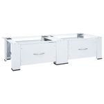 Electronice si Electrocasnice - Masini de spalat vase - Accesorii masini de spalat vase - Suport dublu pentru masina de spalat cu sertare, alb - Infinity.ro