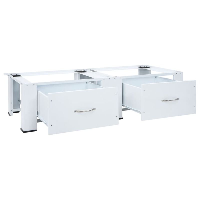 Electronice si Electrocasnice - Masini de spalat vase - Accesorii masini de spalat vase - Suport dublu pentru masina de spalat cu sertare, alb - Infinity.ro