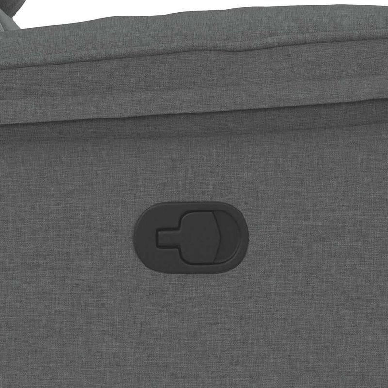 Ingrijire personala si Cosmetice - Sanatate si wellness - Articole wellness - Fotolii de masaj - Fotoliu de masaj rabatabil, gri inchis, material textil - Infinity.ro