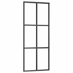 Casa si Gradina - Constructii - Usi interior, exterior si garaj - Usi interior - Usa glisanta cu set feronerie, 76x205 cm, sticla ESG/aluminiu - Infinity.ro