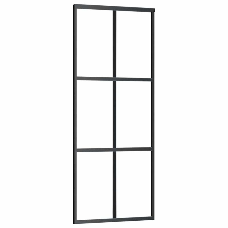 Casa si Gradina - Constructii - Usi interior, exterior si garaj - Usi interior - Usa glisanta cu set feronerie, 76x205 cm, sticla ESG/aluminiu - Infinity.ro