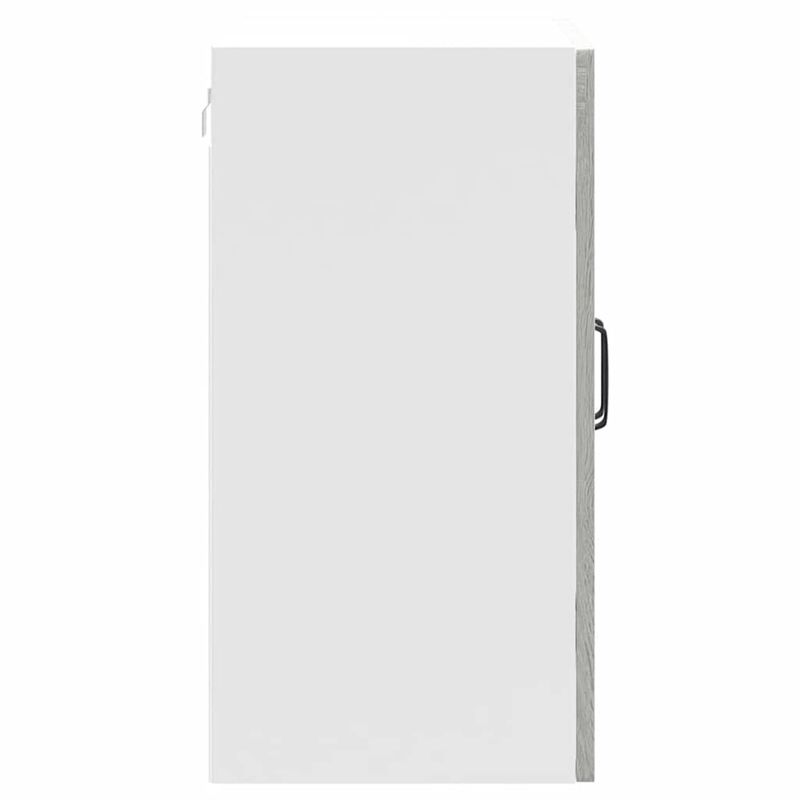 Casa si Gradina - Mobilier - Comode si corpuri - Corpuri bucatarie - Dulap bucatarie cu usa sticla Kalmar lemn prelucrat gri Sonoma - Infinity.ro